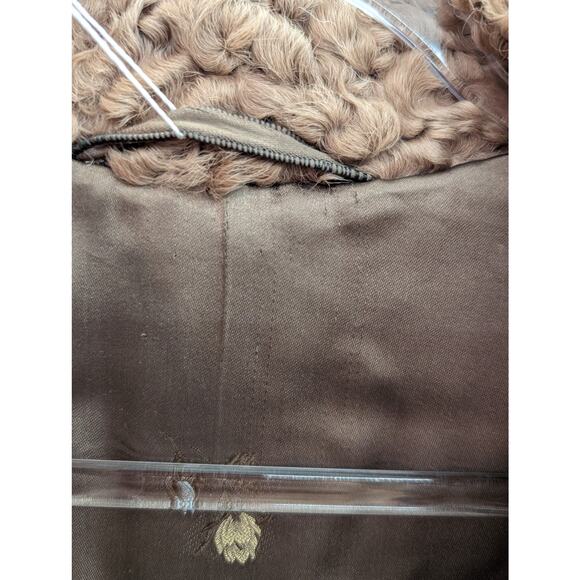 Vintage Beige Genuine Persian Lamb Coat - Petite Size Friendly - Picture 12 of 12